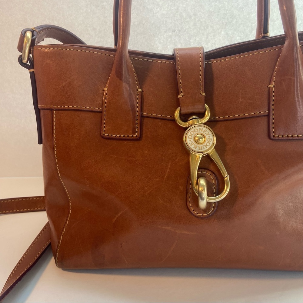 Dooney & Burke Florentine Amelie Tote Crossbody Handbag - Picture 9 of 13